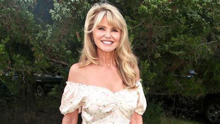 Christie Brinkley Rocks Strapless Swimsuit in the Ocean – Hollywood Life