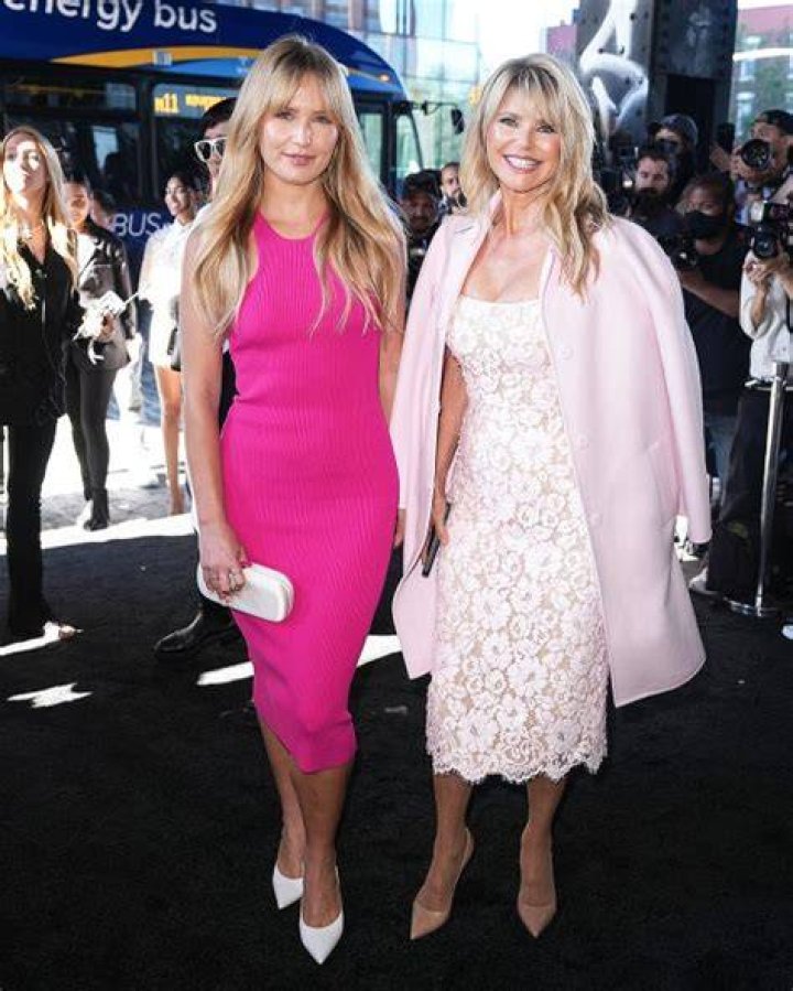 Christie Brinkley Wears Nude Dress To Ad Week NY: Photos – Hollywood Life