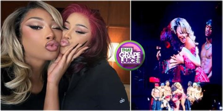 Christina Aguilera Rocks Sexy White Dress While Fangirling Over Cardi B & Megan Thee Stallion