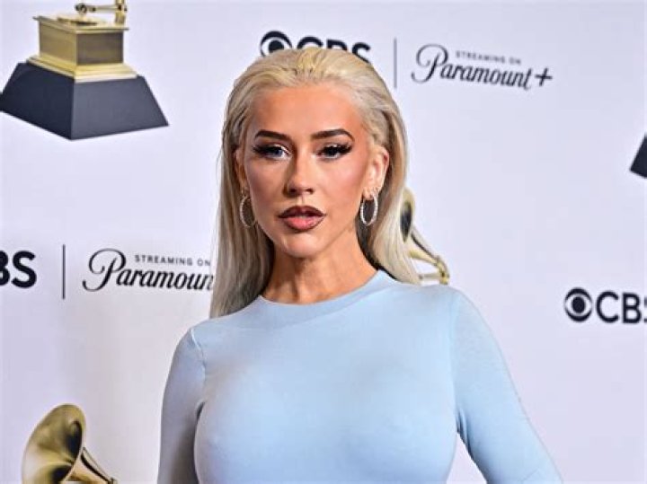 Christina Aguilera Struts Into Her Concert Rehearsal Wearing Fierce, Black Leather Suit – Watch