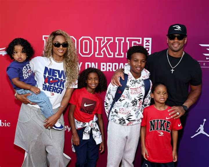 Ciara Looks Outstanding In Orange As She & Kids Support Russell Wilson’s First Day As Broncos QB
