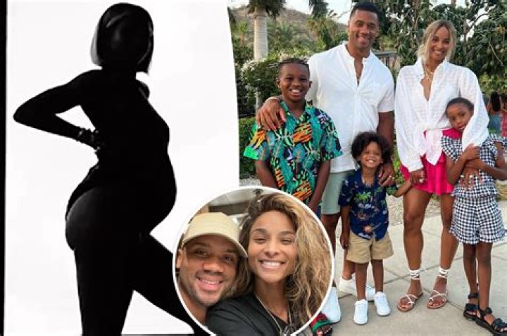 Ciara Shows Off Growing Baby Bump In Crop Top & Pigtails: Photos