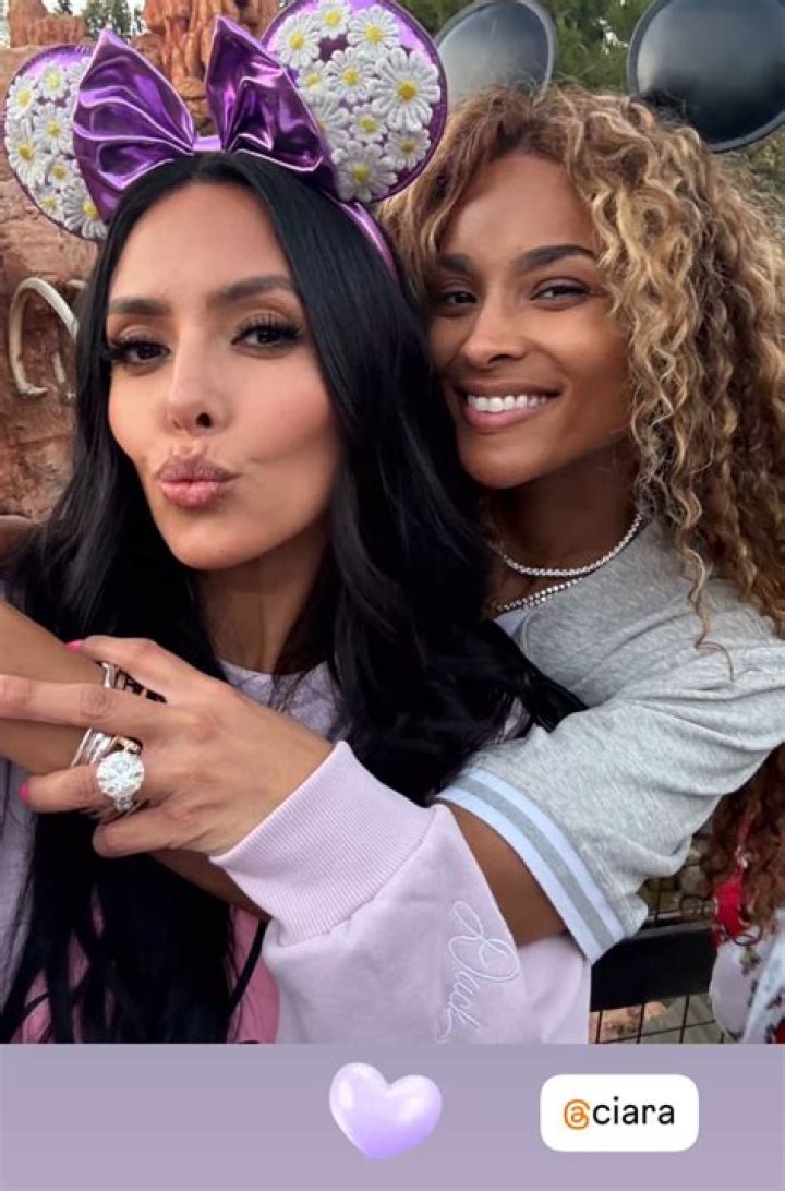 Ciara Snuggles Up To Vanessa Bryant & Adorable Daughters To Support Them On Mamba Day — Pic