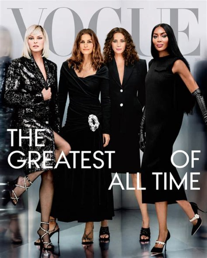 Cindy Crawford, Naomi Campbell & 90s Supermodels Vogue Cover: Photos – Hollywood Life