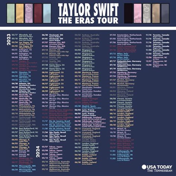 Cities & Dates — See Full List – Hollywood Life