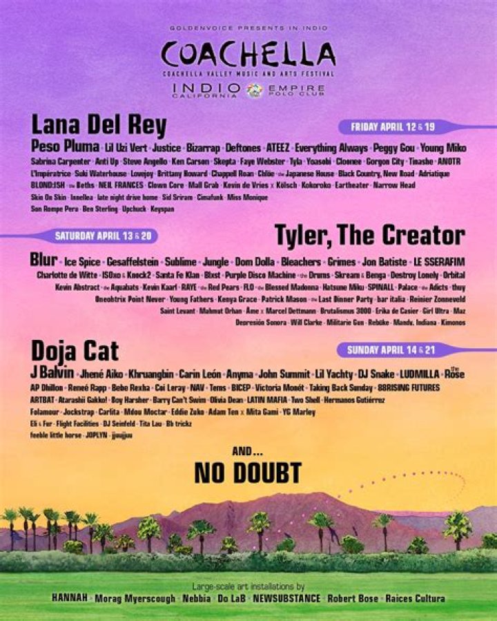 Coachella 2024: The Full Lineup, Dates & Everything Else You Need to Know