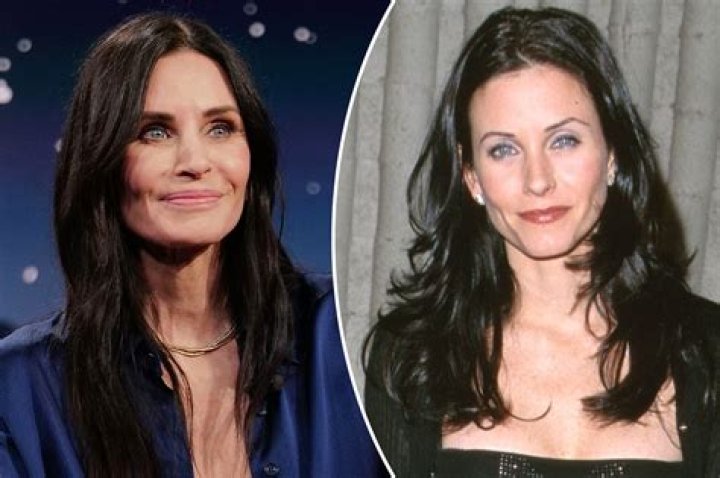 Courteney Cox, 55, Looks Half Her Age While Out Dining With Friends After Debuting New Bangs