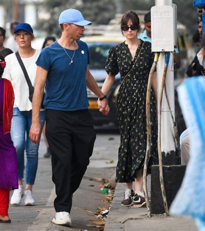 Dakota Johnson Holds Hands With Chris Martin For Romantic Dinner Date In Hollywood