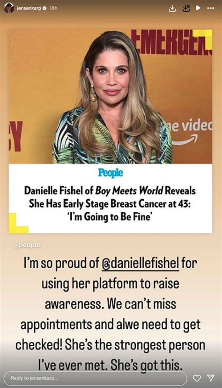 Danielle Fishel: ‘Boy Meets World’ Alum Gives Birth To 1st Baby With Jensen Karp One Month Early