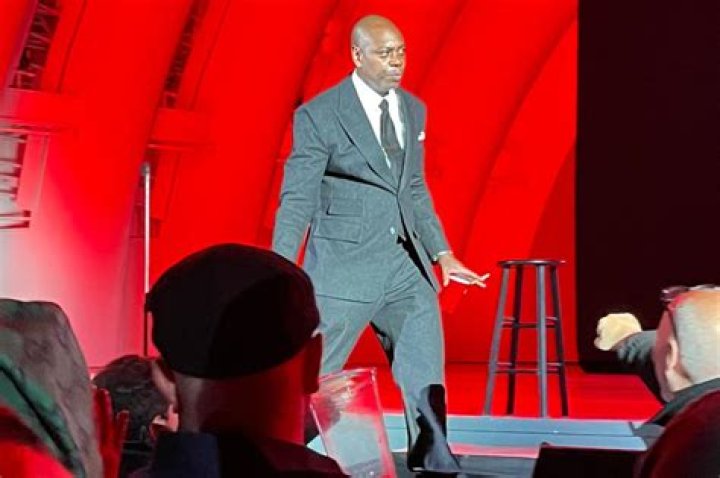 Dave Chappelle Tackled By Man With Weapon As He Performed At Hollywood Bowl: Watch