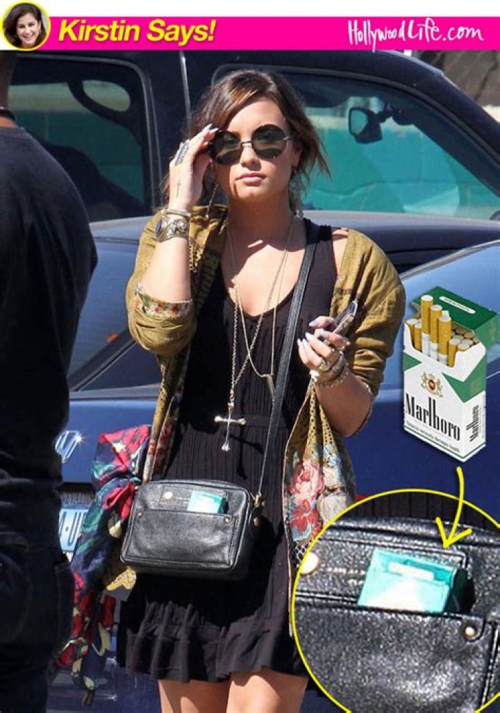 Demi Lovato Smoking Cigarettes – Good Role Model? – Hollywood Life