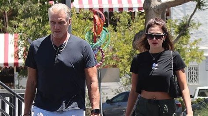 Dolph Lundgren & Fiancee Emma Krokdal Run Errands In L.A. – Hollywood Life