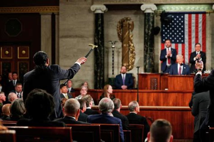 Donald Trump Addresses Congress — See Pics