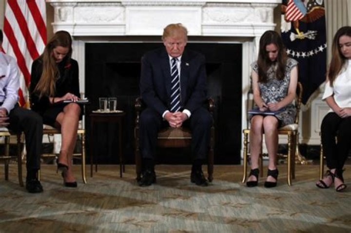 Donald Trump Listening Session With Parkland Students — PICS