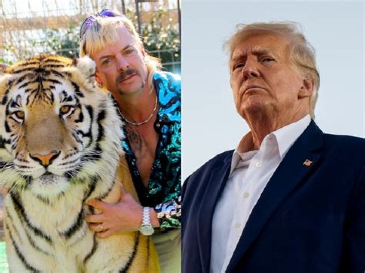 Donald Trump Says He’ll ‘Take A Look’ At Pardoning ‘Tiger King’ Joe Exotic & Fans Go Wild — Watch