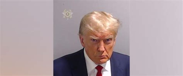 Donald Trump Seen In 1st Official Mugshot After Georgia Arrest