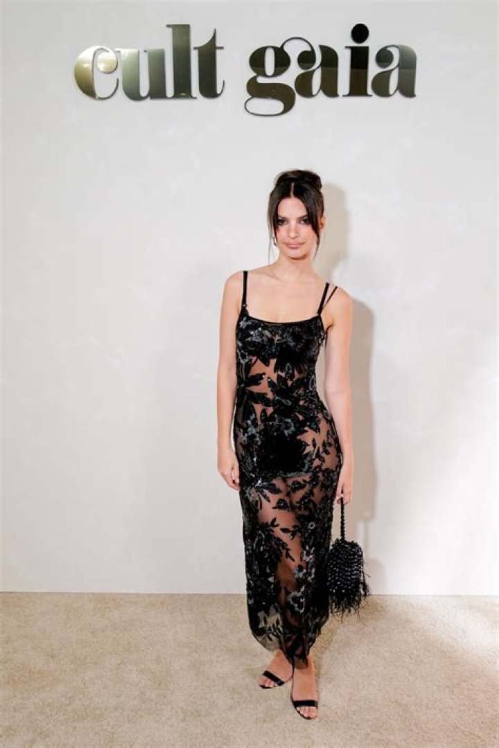 Emily Ratajkowski Slays In Sheer Dress In 1st Photos After Reports She’s Dating Pete Davidson
