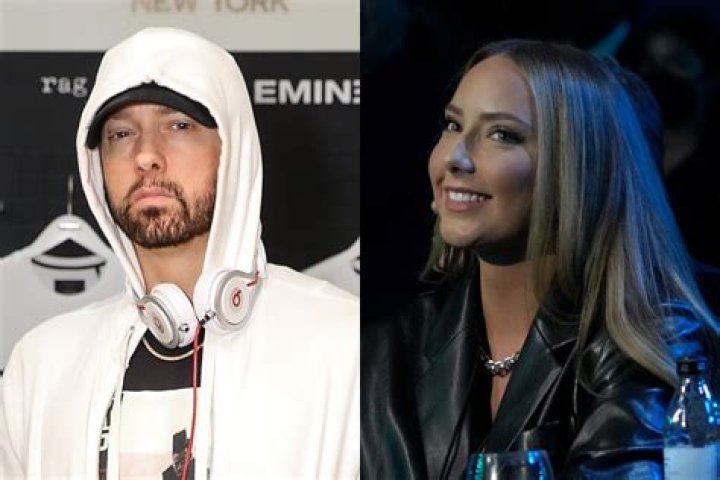 Eminem’s Daughter Hailie Jade Rocks Tiny White Crop Top With Skeleton Hoodie Ahead Of Halloween