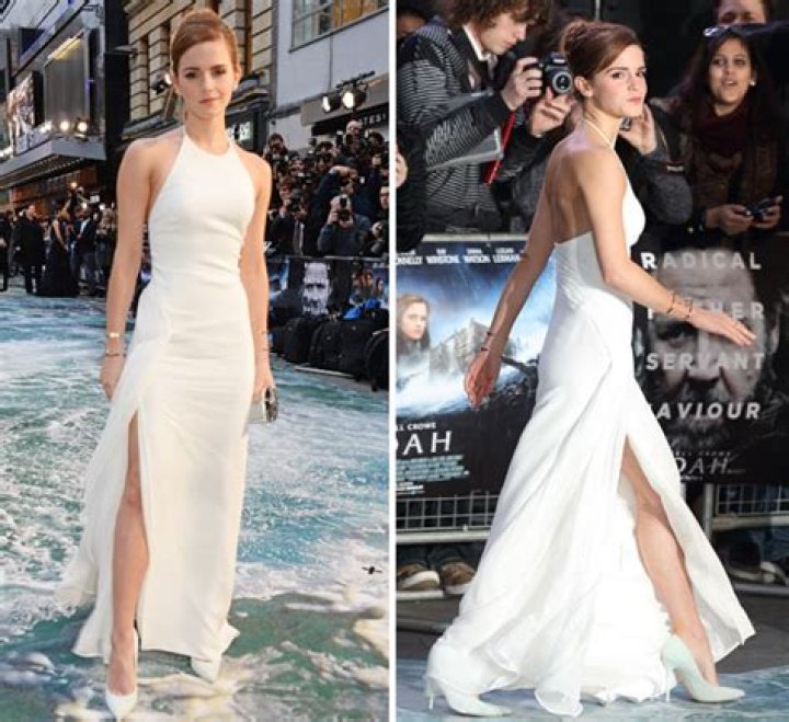 Emma Watson’s ‘Noah’ Dress — Stuns In Thigh-High Slit For UK Premiere – Hollywood Life