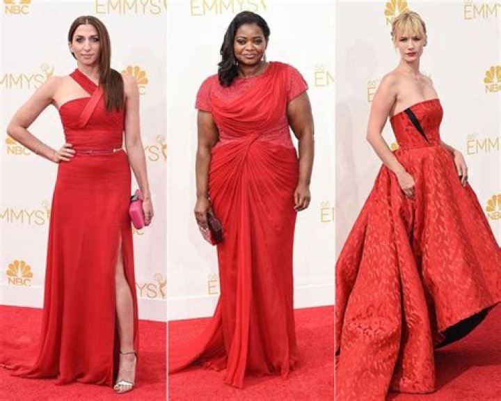 Emmys Red Dresses — The Top Emmys Trend Of 2014