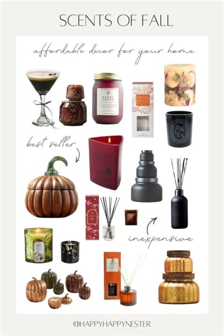 Fall Scents – Pics