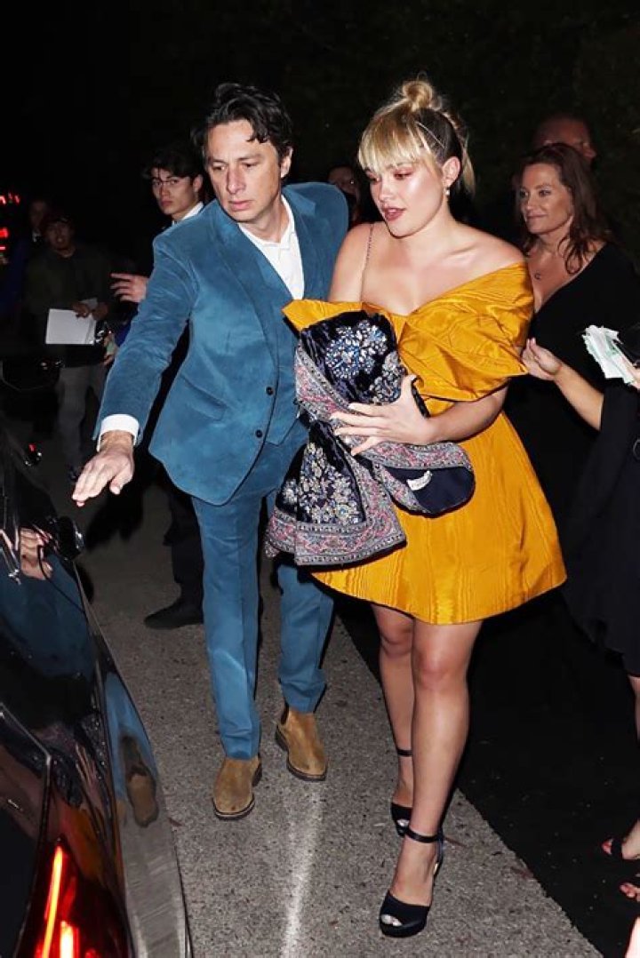Florence Pugh & Zach Braff: Photos Of The Duo