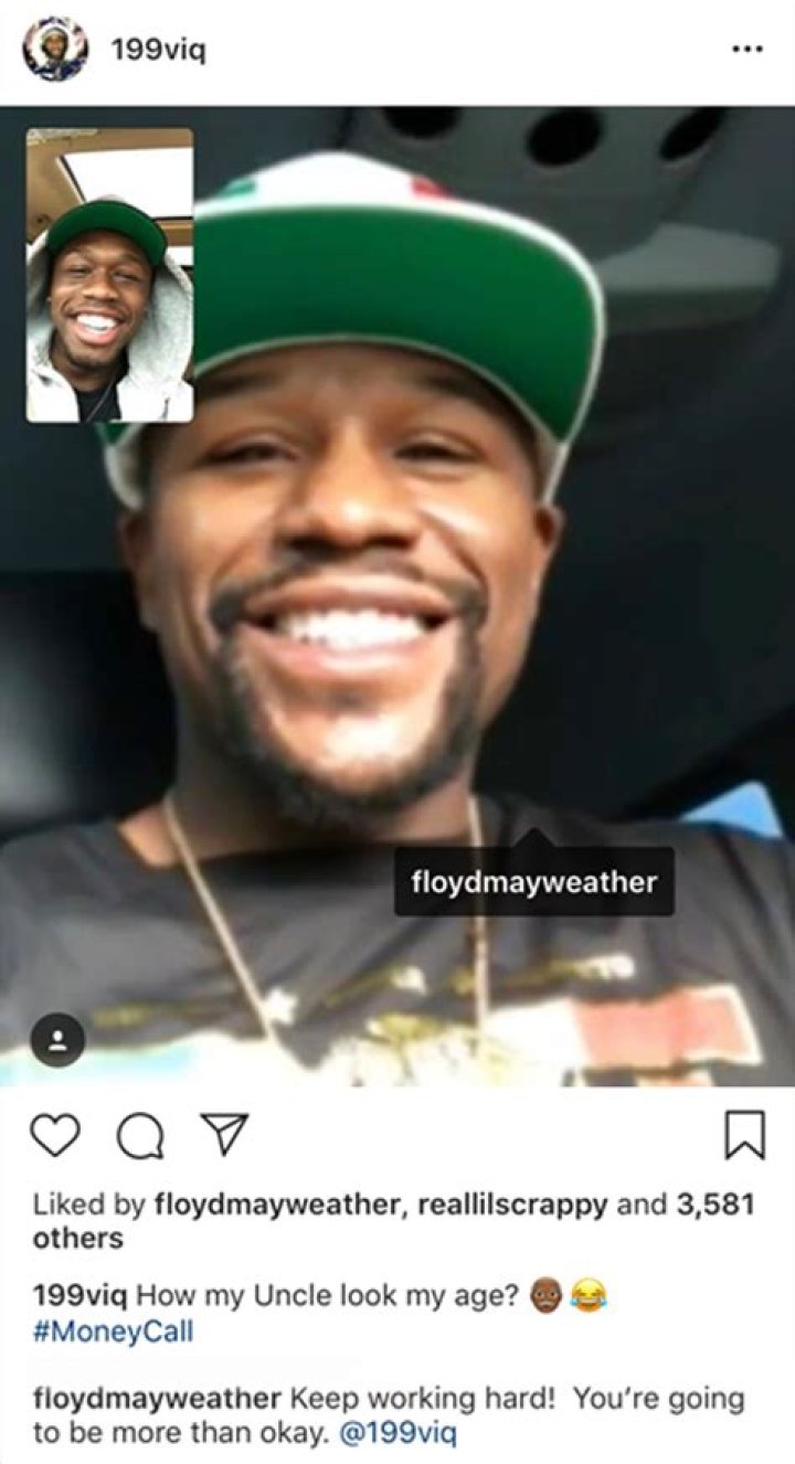 Floyd Mayweather FaceTimes 50 Cent’s Oldest Son Marquise Amidst Feud – Hollywood Life