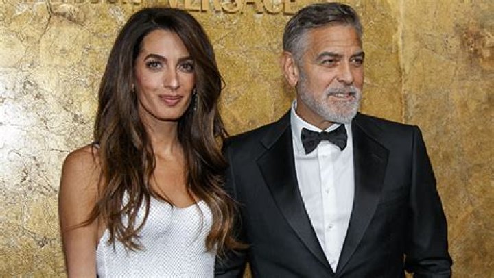 George Clooney’s Wife Amal Radiates in White Versace Gown: Photos – Hollywood Life