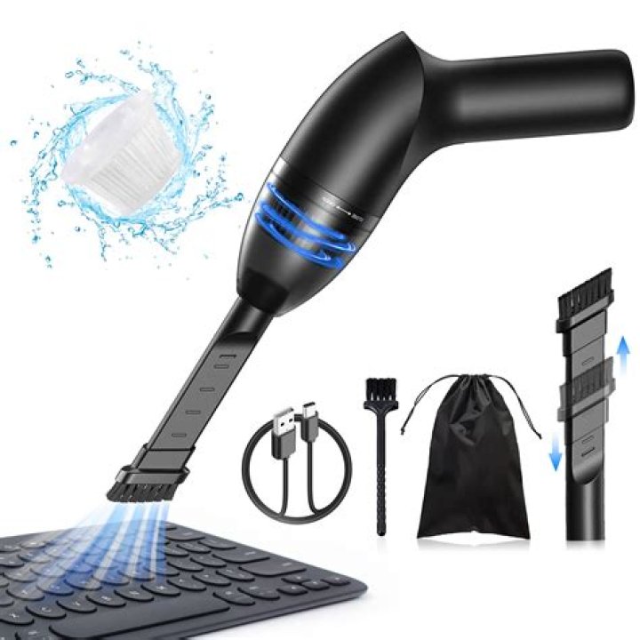 Get Rid Of Germs On Your Keyboard With This Mini Vacuum For Less Than $20