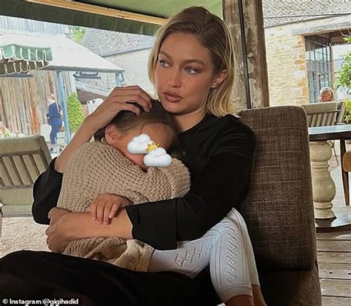 Gigi Hadid & Baby Khai, 9 Months, Rock Matching Swimsuits In The Pool: See Sweet Pics