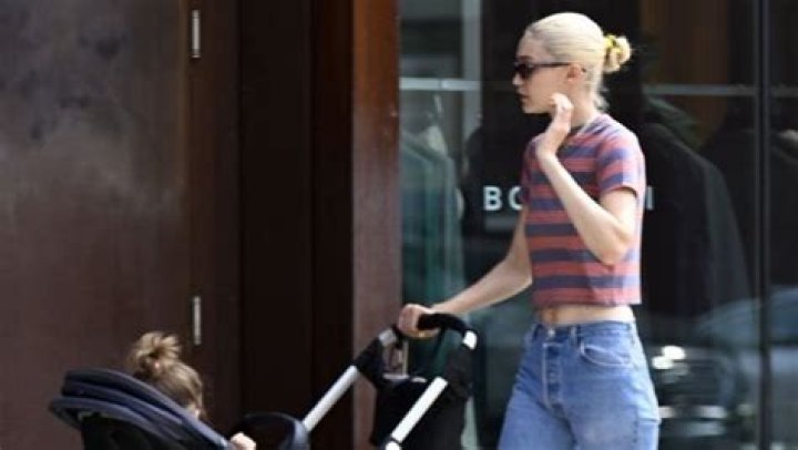 Gigi Hadid Goes For Walk With Daughter Khai, 1, In Jean Shorts: Photos