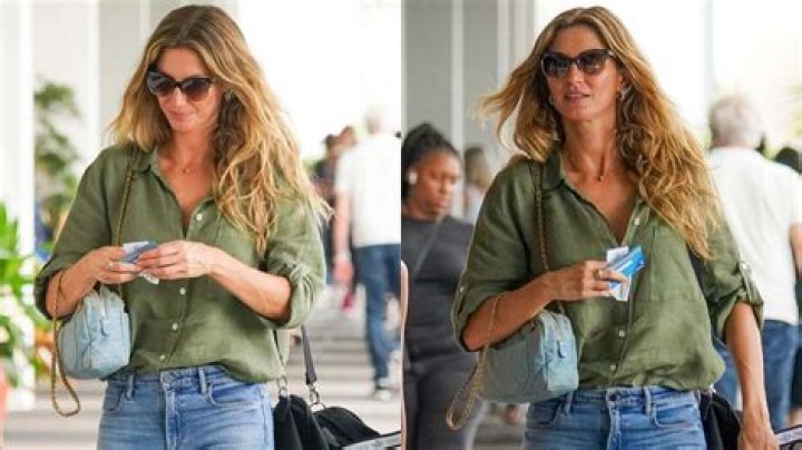 Gisele Bundchen Wears Purse, No Top In Modeling Campaign: Video – Hollywood Life