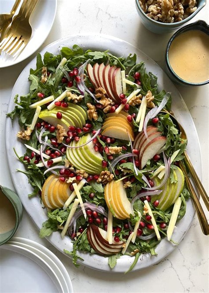 Guy Fieri's Pear & Pomegranate Salad! – Hollywood Life