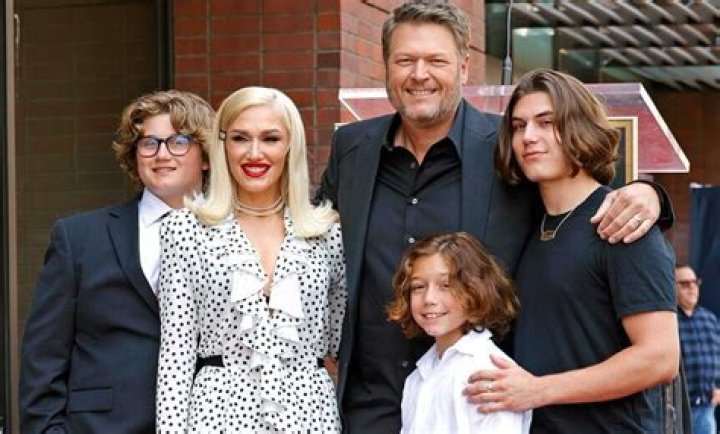 Gwen Stefani Sends Love To Blake Shelton On Father’s Day & Posts Sweet Pics Of Him With Her 3 Sons