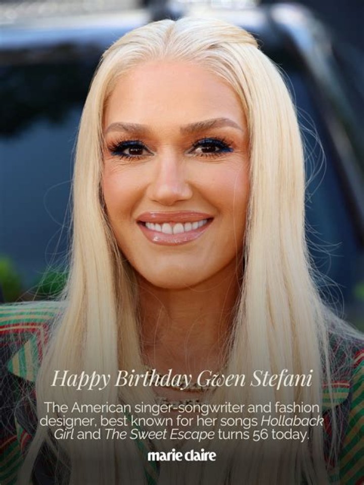 Gwen Stefani Turns 45 — Happy Birthday To ‘The Voice’ Judge