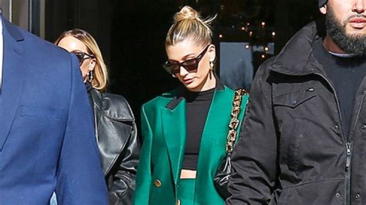 Hailey Bieber Stuns In Crop Top, Mini Skirt For Rhode Launch In Canada – Hollywood Life
