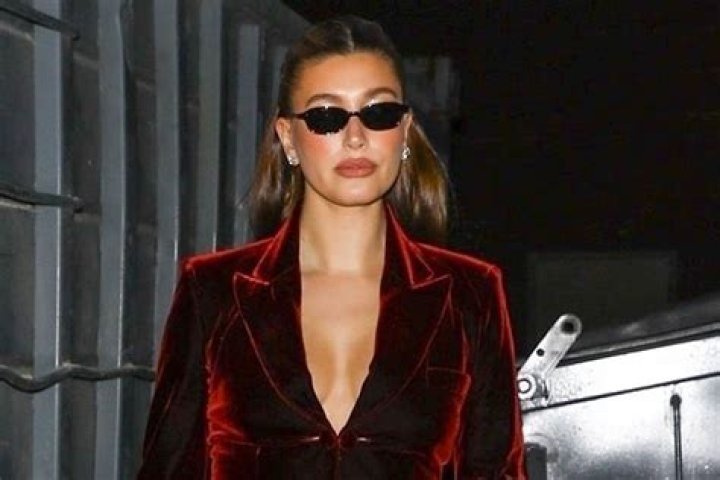 Hailey Bieber Stuns In Plunging Mini Dress To Celebrate 1 Year Of Rhode Skin: Photos