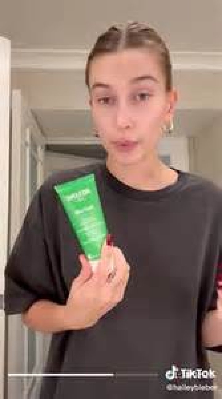 Hailey Bieber Uses This $22 SPF for Smooth & Glowy Skin