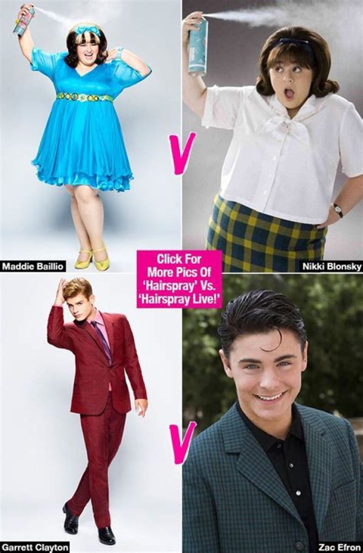 Hairspray’ Vs. ‘Hairspray Live!’: Side-By-Side Comparisons Of Each Character — PICS