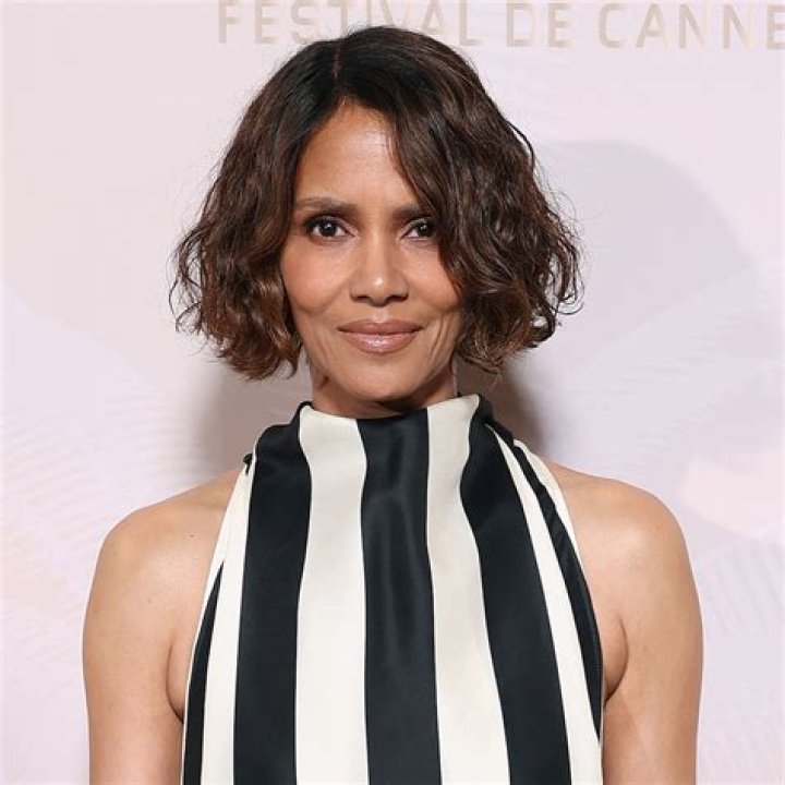 Halle Berry Rocks Mesh Dress & Thigh-High Boots While Sipping Wine – Hollywood Life