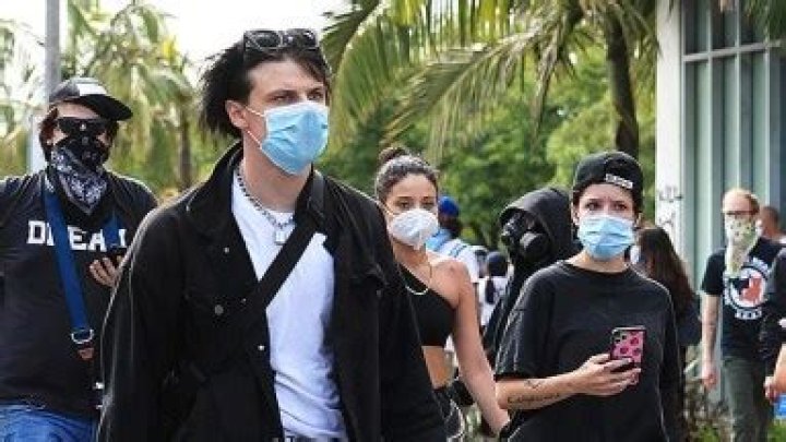 Halsey Reunites With Ex Yungblud At L.A. Protest After Death Of George Floyd — Pics
