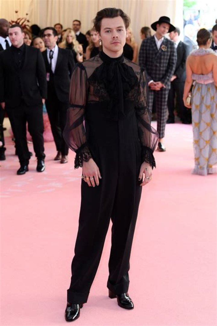 Harry Styles’ Outfit At Met Gala 2019 – Photos Of The Sheer Jumpsuit – Hollywood Life