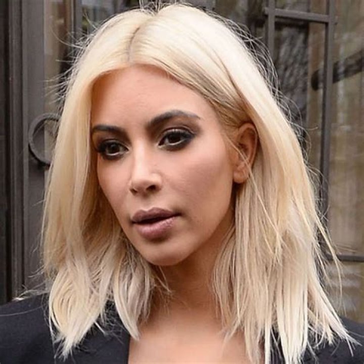 Here’s Why Kim Kardashian Dyed Her Real Hair Platinum For NYFW