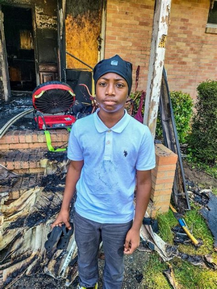 Heroic 12-Year-Old Boy Saves Grandmother From Burning House