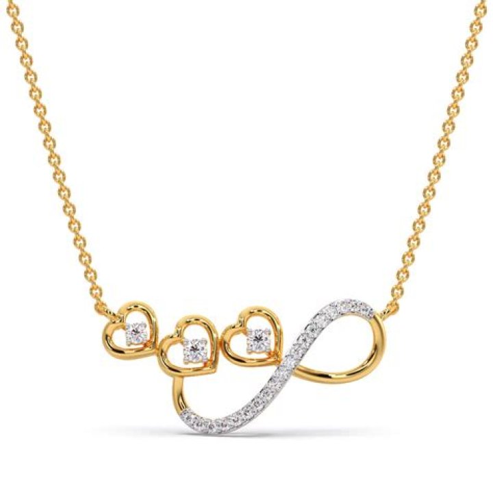 Infinity Heart Pendant Necklaces For Just $39 – Hollywood Life