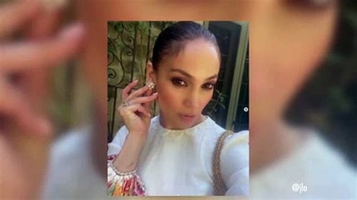 J.Lo Flashes Her Green Engagement Ring As She Poses For Glowing Selfie On Easter