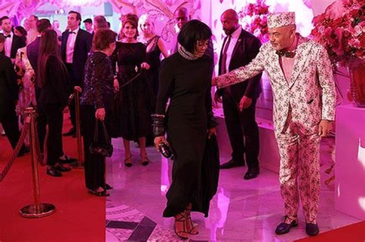 Janet Jackson Stuns In A Black Figure-Hugging Dress At Bal de la Rose In Monaco: Rare Photo