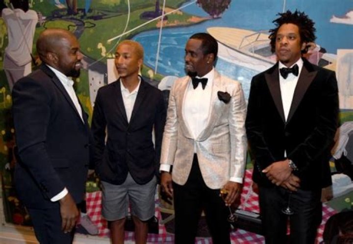 Jay-Z & Kanye West Reunite At Diddy’s 50th Birthday After Feud – Hollywood Life