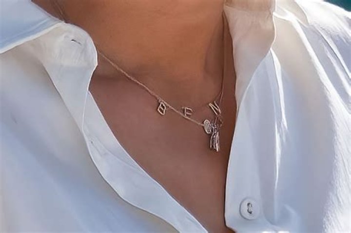 Jennifer Lopez Glows As She Wears Necklace With Ben Affleck’s Name In Portofino — Photos
