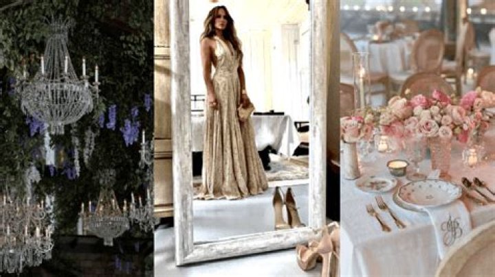 Jennifer Lopez Reveals Golden Rehearsal Dinner Dress: Photo – Hollywood Life